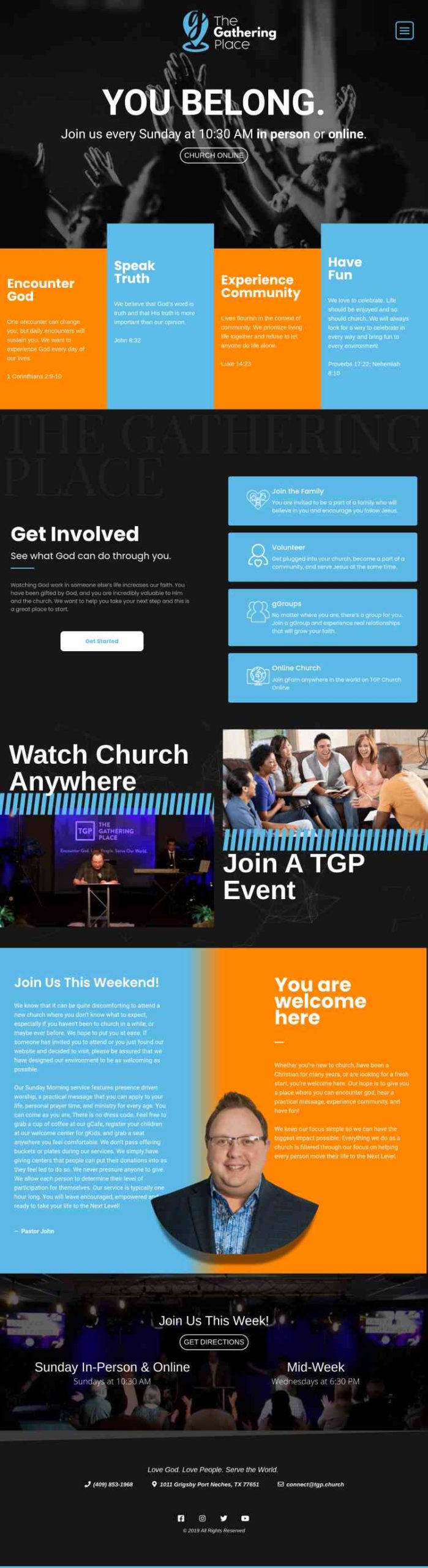 Church Website Examples