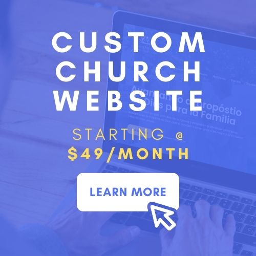 Choose Webezoid'S Church Website Service